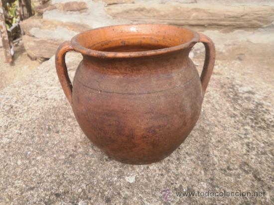 Antig&uuml;edades: PUCHERO DE BARRO - Foto 1