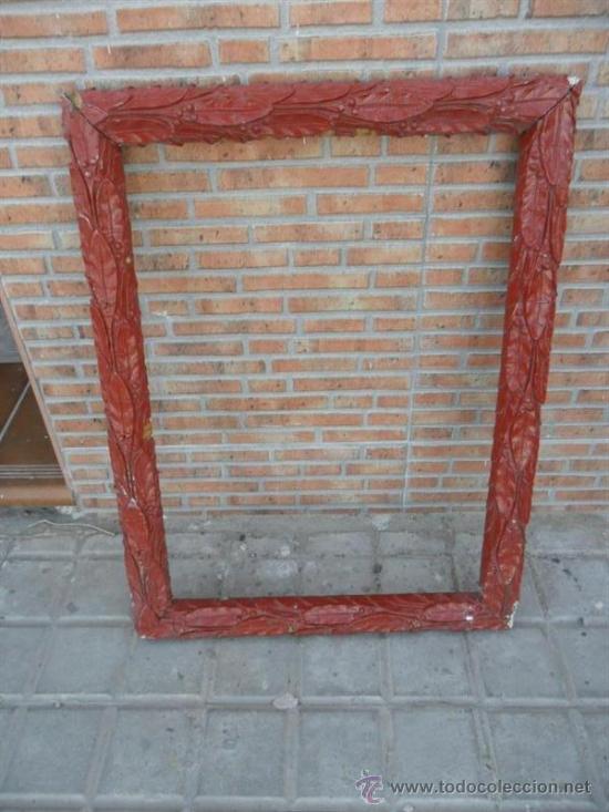 Antig&uuml;edades: marco antiguo p&igrave;ntado - Foto 1