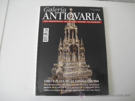 Antig&uuml;edades: N&ordm; 171 Abril 1999. Revista galer&iacute;a ANTIQVARIA.Netsukes,Joyas art dec&oacute;,Oro y Plata del S XVI