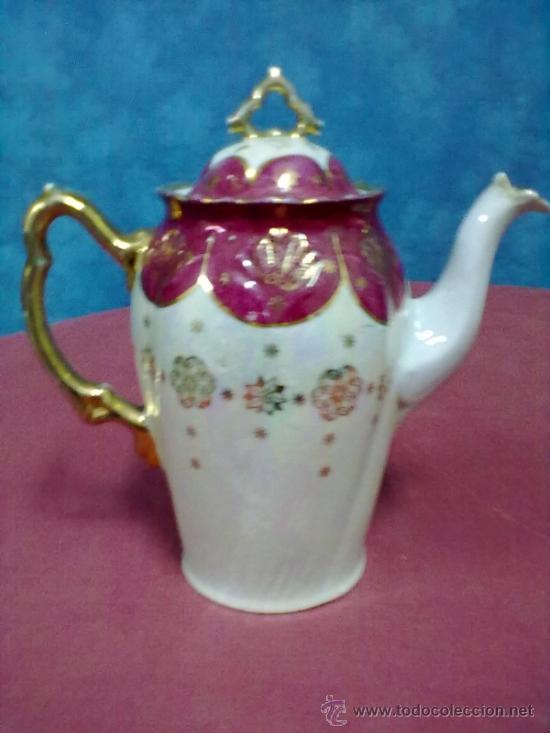 Antig&uuml;edades: CAFETERA PORCELANA ALEMANA - Foto 2