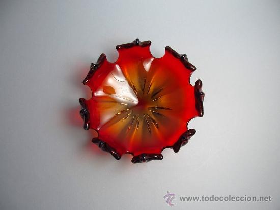 Antig&uuml;edades: Precioso cuenco de cristal - Foto 4