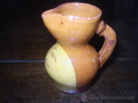Antig&uuml;edades: JARRITA DE BARRO COCIDO Y VIDRIADO - Foto 3