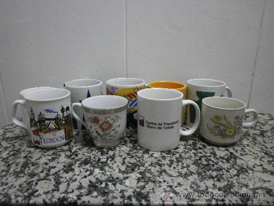 Antig&uuml;edades: LOTE 15 TAZAS DIFERENTES - Foto 5