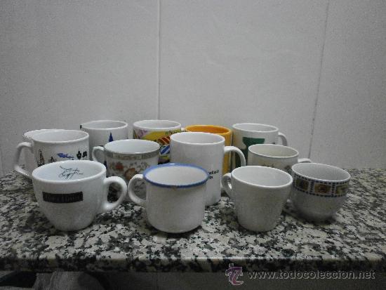 Antig&uuml;edades: LOTE 15 TAZAS DIFERENTES - Foto 6