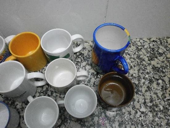 Antig&uuml;edades: LOTE 15 TAZAS DIFERENTES - Foto 7