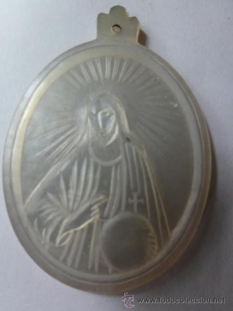 Antig&uuml;edades: MEDALLA NACAR - Foto 1