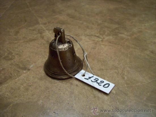 Antig&uuml;edades: ANTIGUA CAMPANILLA DE BRONCE - Foto 1