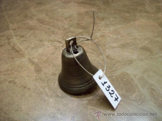 Antig&uuml;edades: ANTIGUA CAMPANILLA DE BRONCE - Foto 1