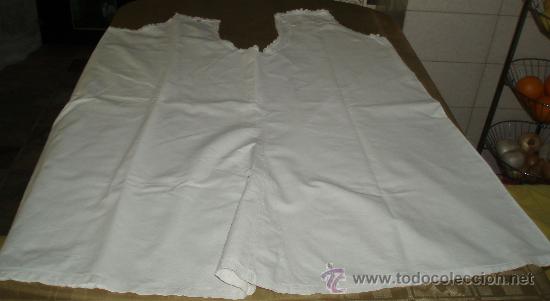 Antig&uuml;edades: antiguo camison corto blanco - Foto 1