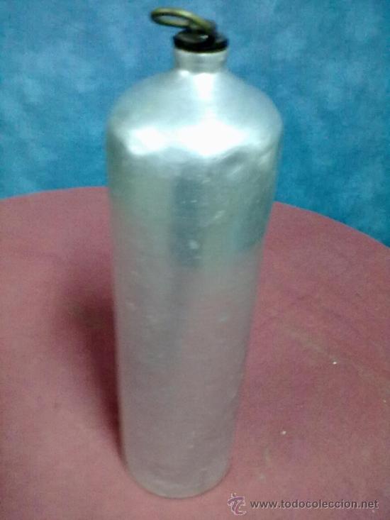 Antig&uuml;edades: BOTELLA ALUMINIO CALIENTACAMAS - Foto 1