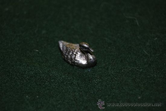 Antig&uuml;edades: MINIATURA DE METAL - PATO - Foto 2