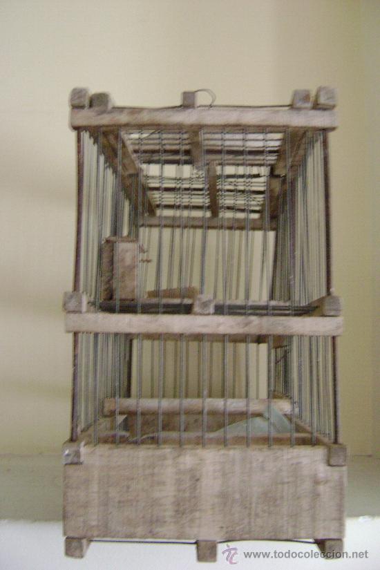 Antig&uuml;edades: JAULA ANTIGUA PARA PAJAROS - Foto 2