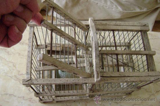 Antig&uuml;edades: JAULA ANTIGUA PARA PAJAROS - Foto 4