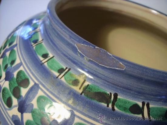 Antig&uuml;edades: JARRON  CERAMICA  Manises - Foto 3