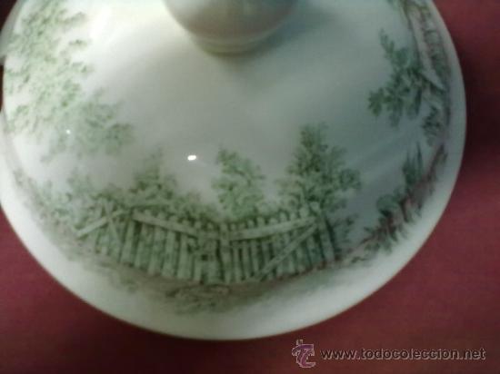 Antig&uuml;edades: SOPERA DE PORCELANA SAN CLAUDIO - Foto 2