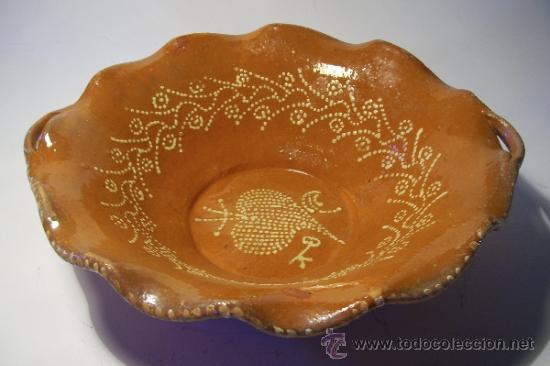 Antig&uuml;edades: PLATO  CERAMICA  POPULAR - Foto 3