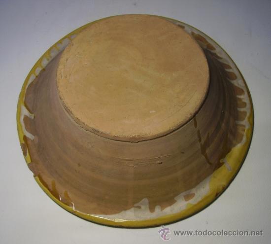 Antig&uuml;edades: LEBRILLO  DE  CERAMICA - Foto 3