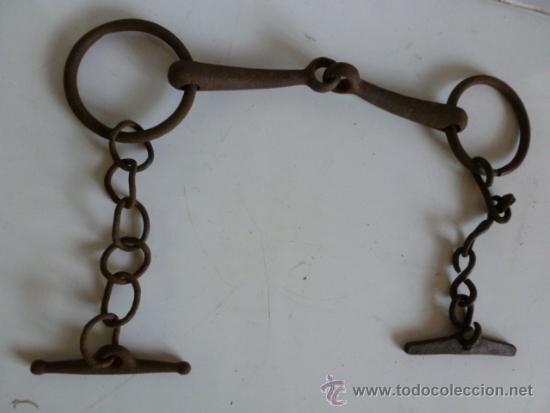 Antig&uuml;edades: Bocado Filete para caballo - Foto 1