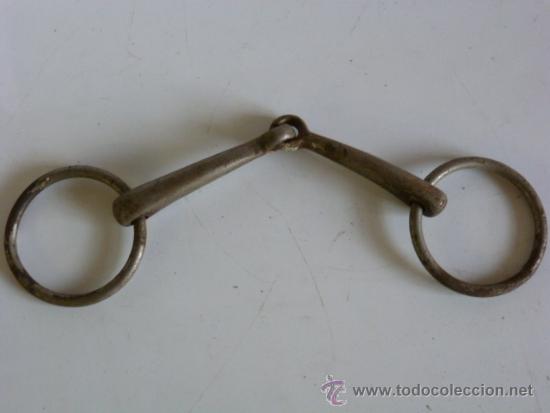 Antig&uuml;edades: Bocado Filete para caballo - Foto 1