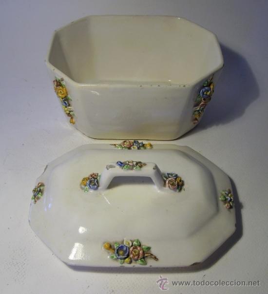 Antig&uuml;edades: CAJA  CERAMICA  MANISES - Foto 8