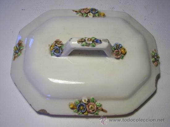 Antig&uuml;edades: CAJA  CERAMICA  MANISES - Foto 7