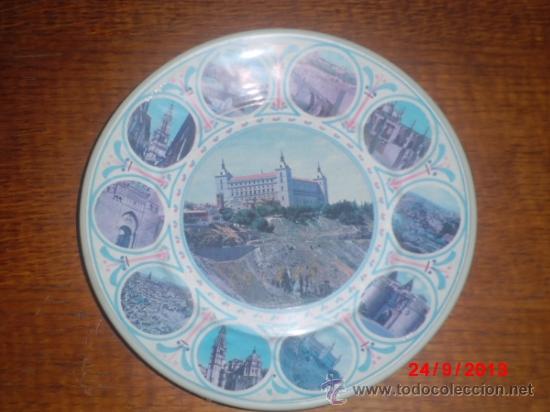 Antig&uuml;edades: PLATO CON IMAGENES DE TOLEDO - Foto 1