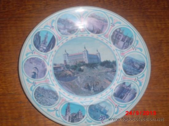 Antig&uuml;edades: PLATO CON IMAGENES DE TOLEDO - Foto 2