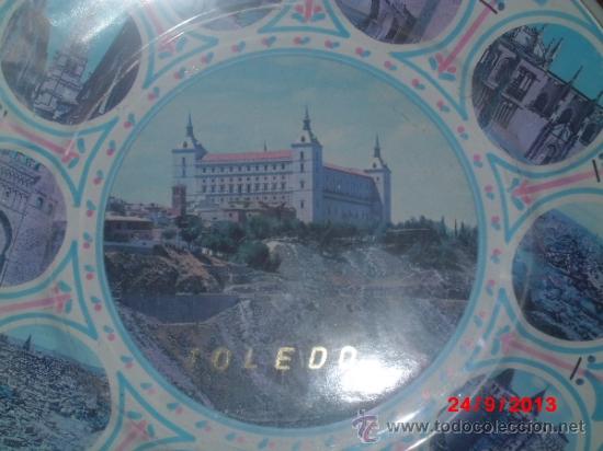 Antig&uuml;edades: PLATO CON IMAGENES DE TOLEDO - Foto 3