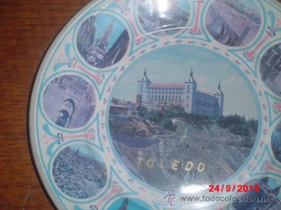 Antig&uuml;edades: PLATO CON IMAGENES DE TOLEDO - Foto 7