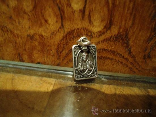 Antig&uuml;edades: MEDALLA RECTANGULAR DE PLATA - Foto 1