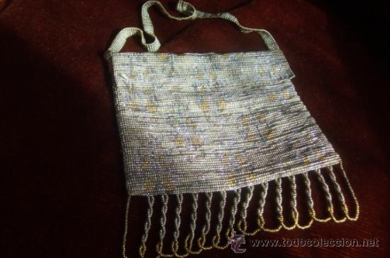 Antig&uuml;edades: Bolso art deco en cuentas - Foto 5