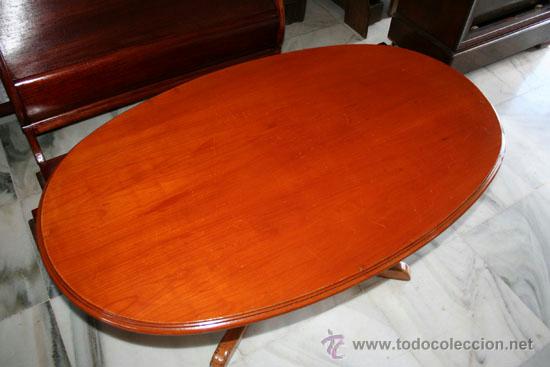 Antig&uuml;edades: MESA DE CENTRO EN CEREZO REF.5538 - Foto 3