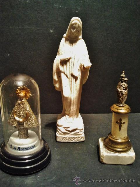 Antig&uuml;edades: Lote de 10 im&aacute;genes religiosas. - Foto 4