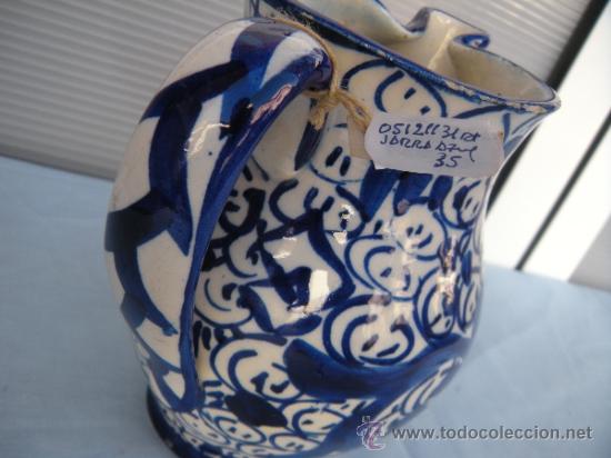 Antig&uuml;edades: JARRA DE MANISES CON LE&Oacute;N - Foto 3