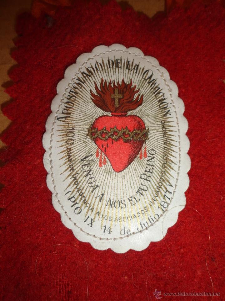 Antig&uuml;edades: ESCAPULARIO GRAN TAMA&Ntilde;O - Foto 4