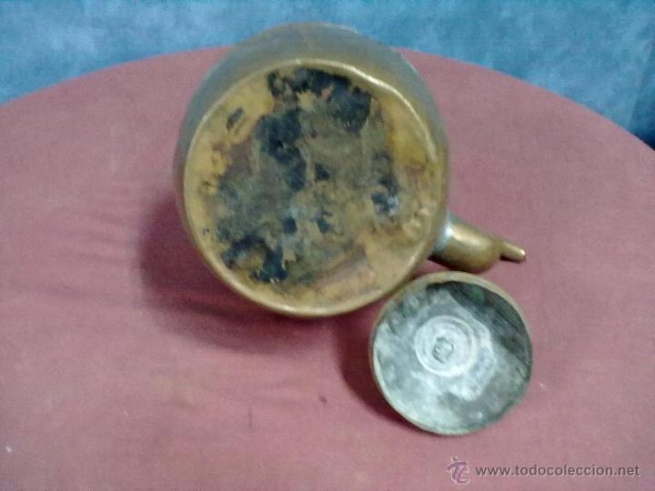 Antig&uuml;edades: TETERA CAFETERA DE COBRE - Foto 3