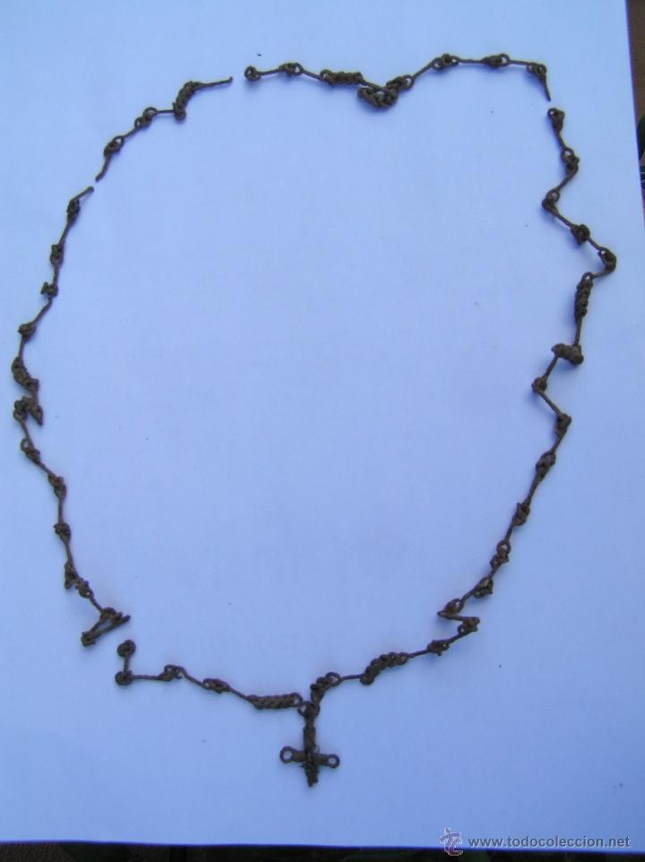 Antig&uuml;edades: ESCAPULARIO-COLLAR MEDALLA. S XVII. - Foto 1