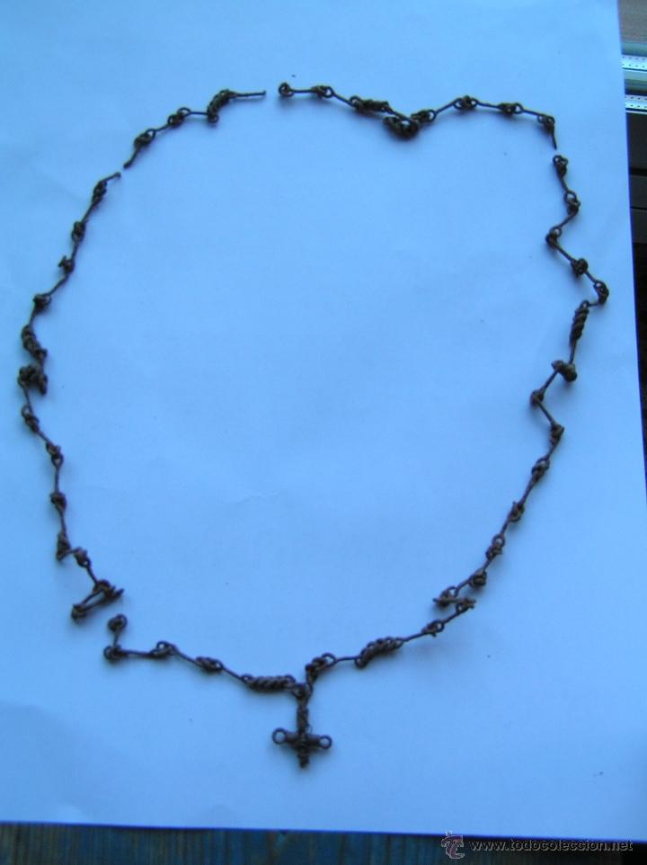 Antig&uuml;edades: ESCAPULARIO-COLLAR MEDALLA. S XVII. - Foto 8