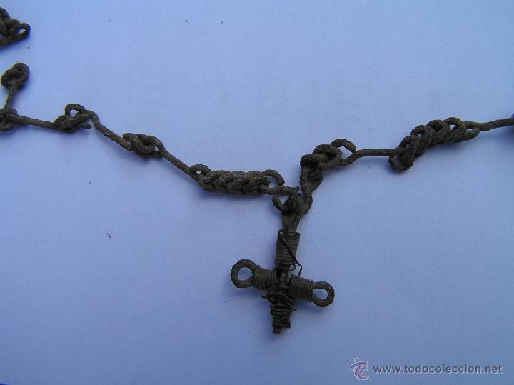 Antig&uuml;edades: ESCAPULARIO-COLLAR MEDALLA. S XVII. - Foto 7