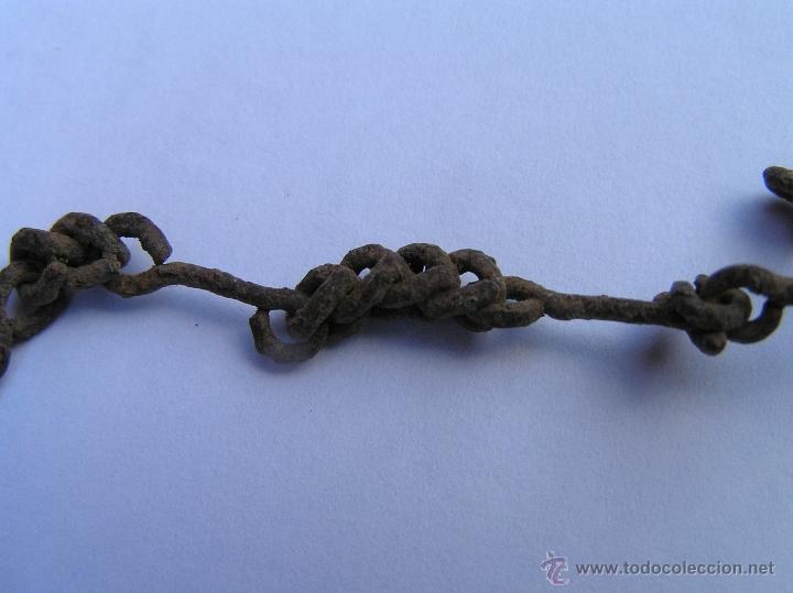 Antig&uuml;edades: ESCAPULARIO-COLLAR MEDALLA. S XVII. - Foto 5