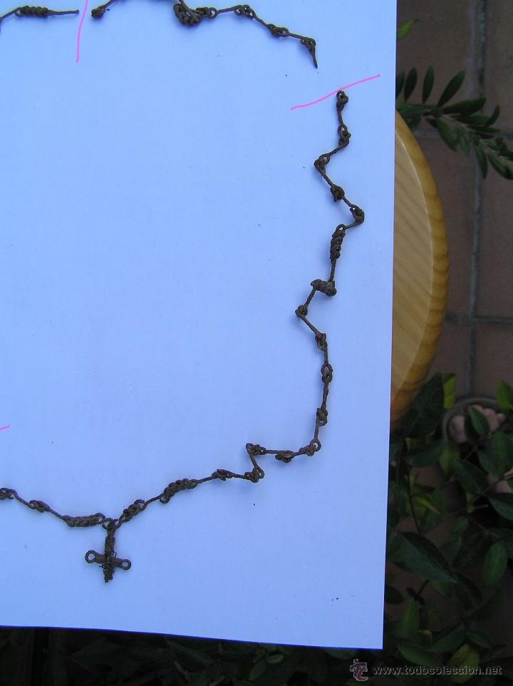Antig&uuml;edades: ESCAPULARIO-COLLAR MEDALLA. S XVII. - Foto 11
