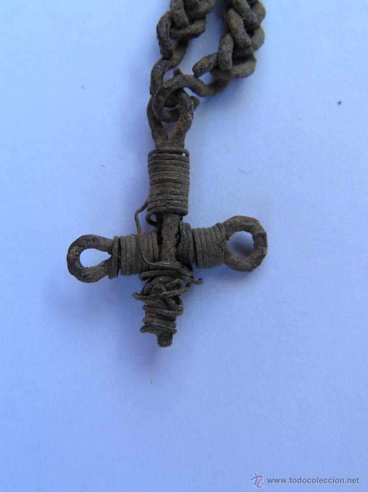 Antig&uuml;edades: ESCAPULARIO-COLLAR MEDALLA. S XVII. - Foto 12