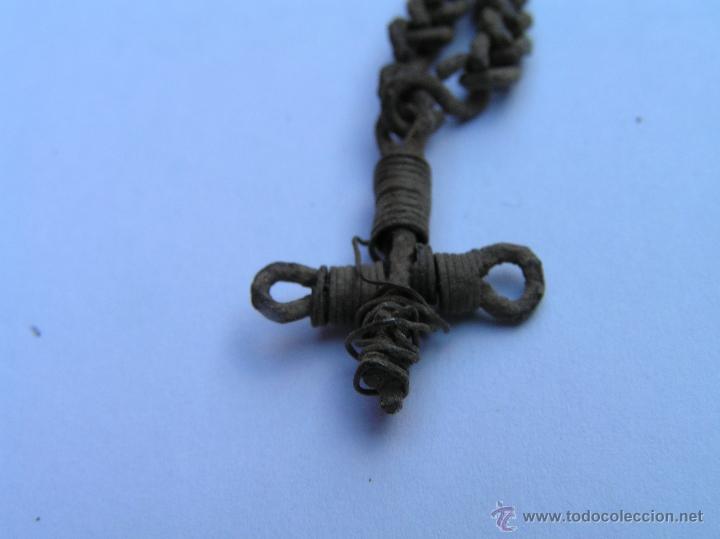 Antig&uuml;edades: ESCAPULARIO-COLLAR MEDALLA. S XVII. - Foto 2