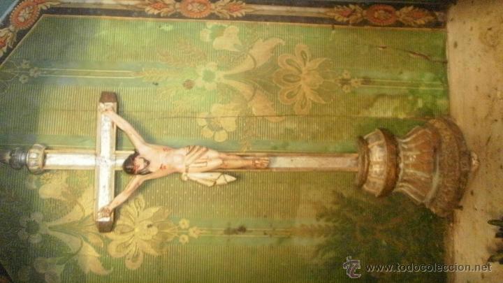 Antig&uuml;edades: ANTIGUA HORNACINA DE MADERA - Foto 3