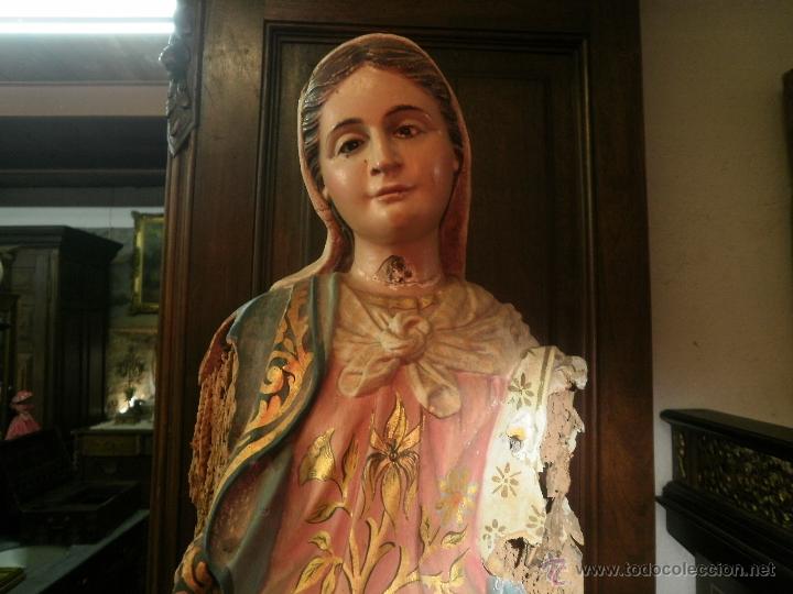 Antig&uuml;edades: VIRGEN - Foto 8