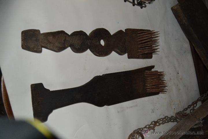 Antig&uuml;edades: Pareja de restrelos de Lino - Foto 2