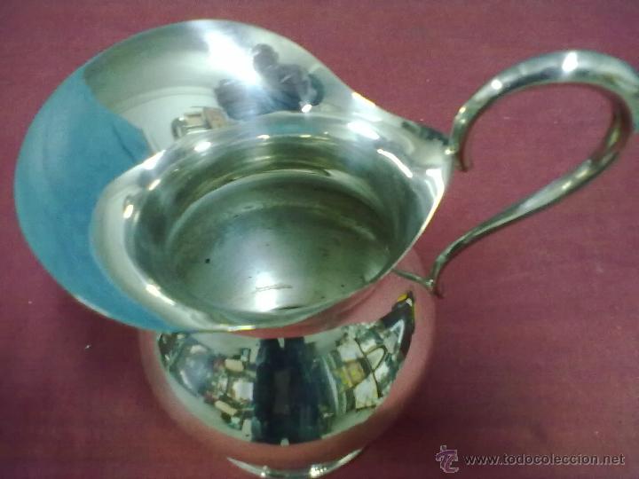Antig&uuml;edades: JARRA DE METAL PLATEADO SIN CONSTRASTAR - Foto 3