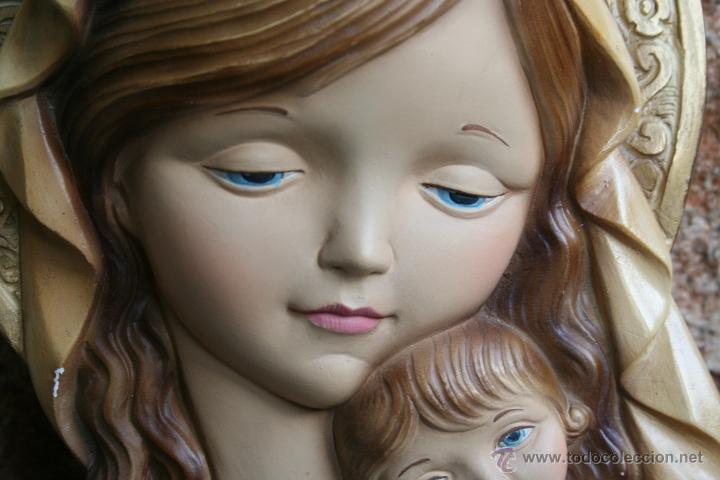 Antig&uuml;edades: antigua figura de virgen - Foto 6