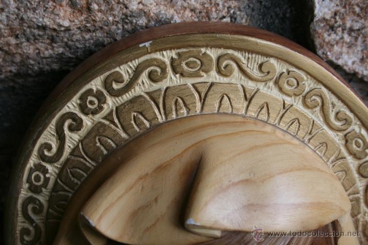 Antig&uuml;edades: antigua figura de virgen - Foto 2