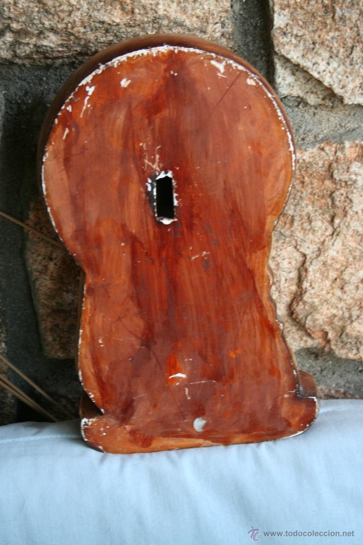 Antig&uuml;edades: antigua figura de virgen - Foto 4
